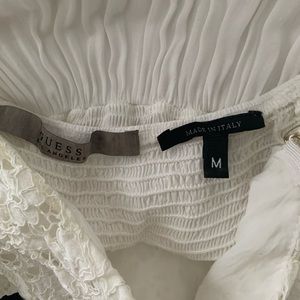 White / off white maxi dress